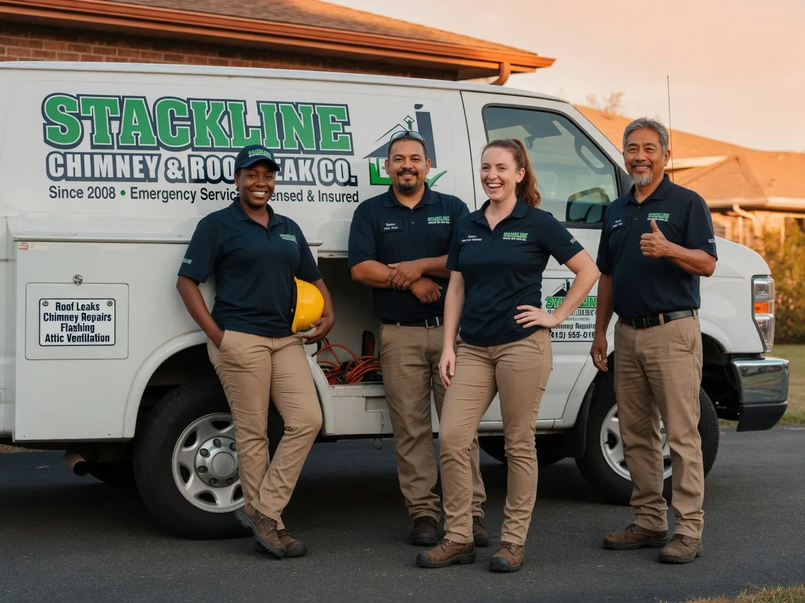 Chimney flashing repair company in Badger, SD
